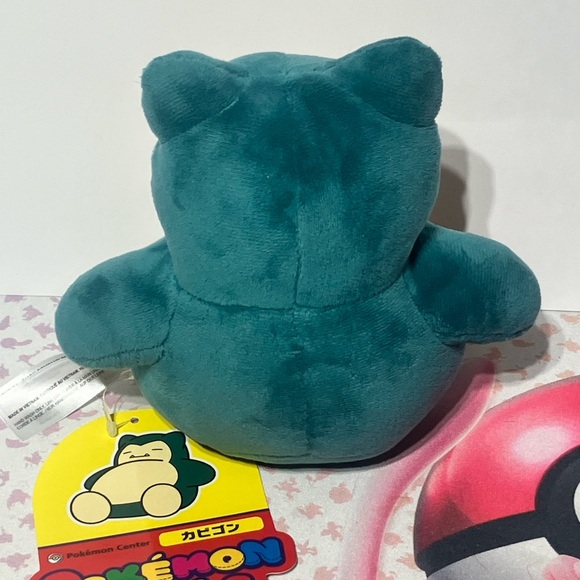 Pokemon Center Original Pokemon Dolls Plush Snorlax Pokedoll New With Tags - Picture 2 of 3